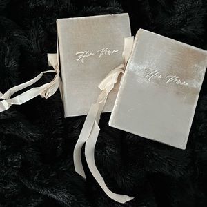 His & Hers Vow Booklet Set
